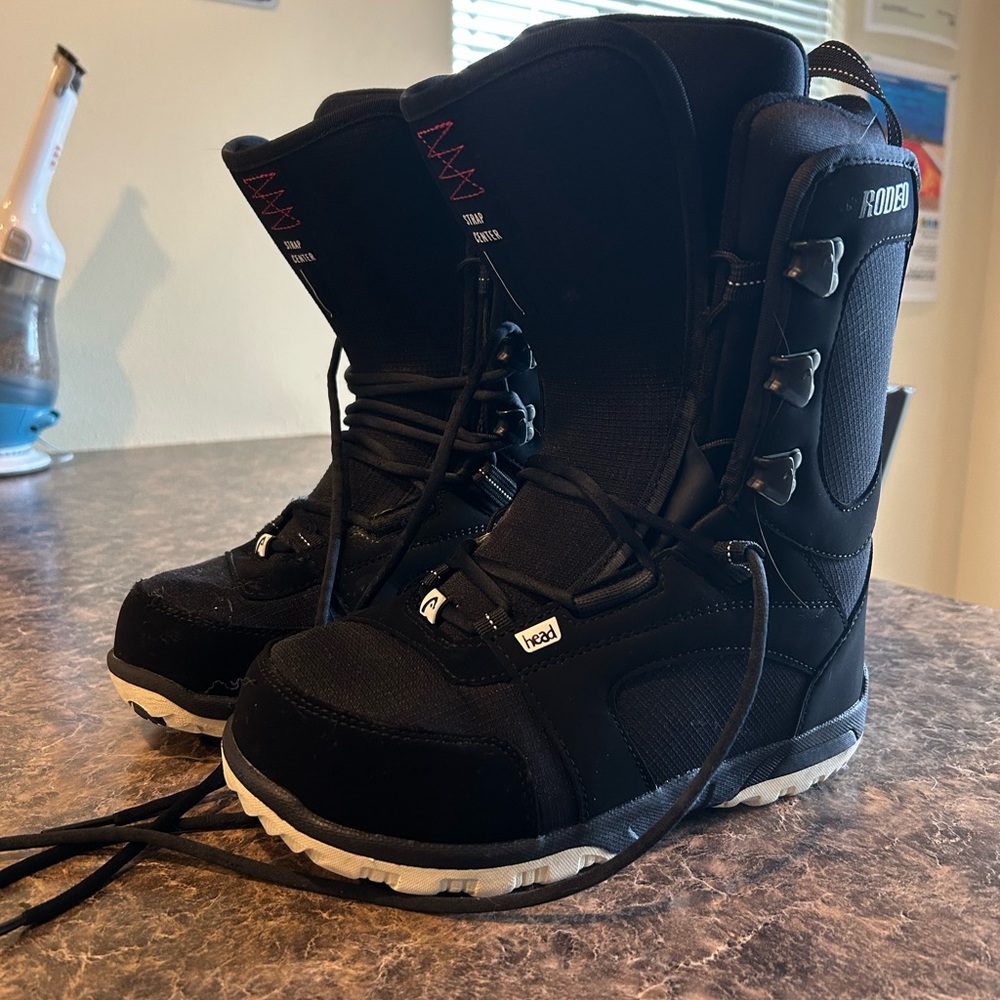 Head Black Snowboard Boots